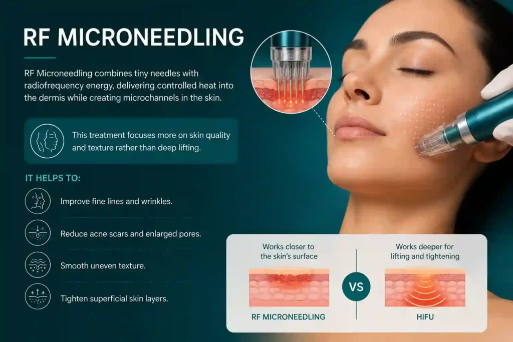 What Does RF Microneedling Do That HIFU Alone Cannot Gilmerton