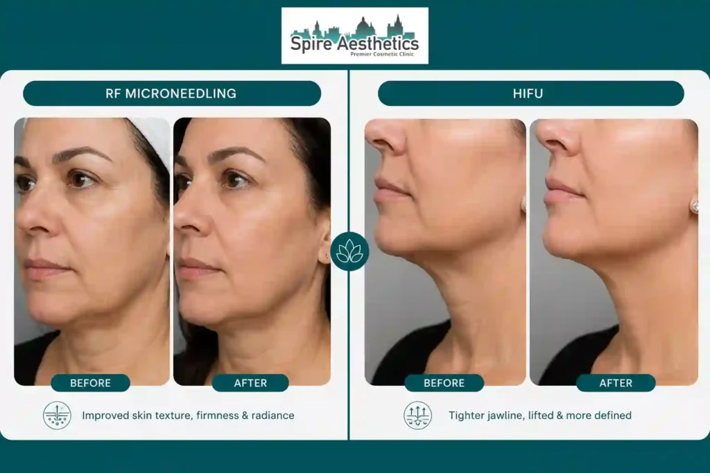Can RF Microneedling and HIFU Be Combined Gilmerton?